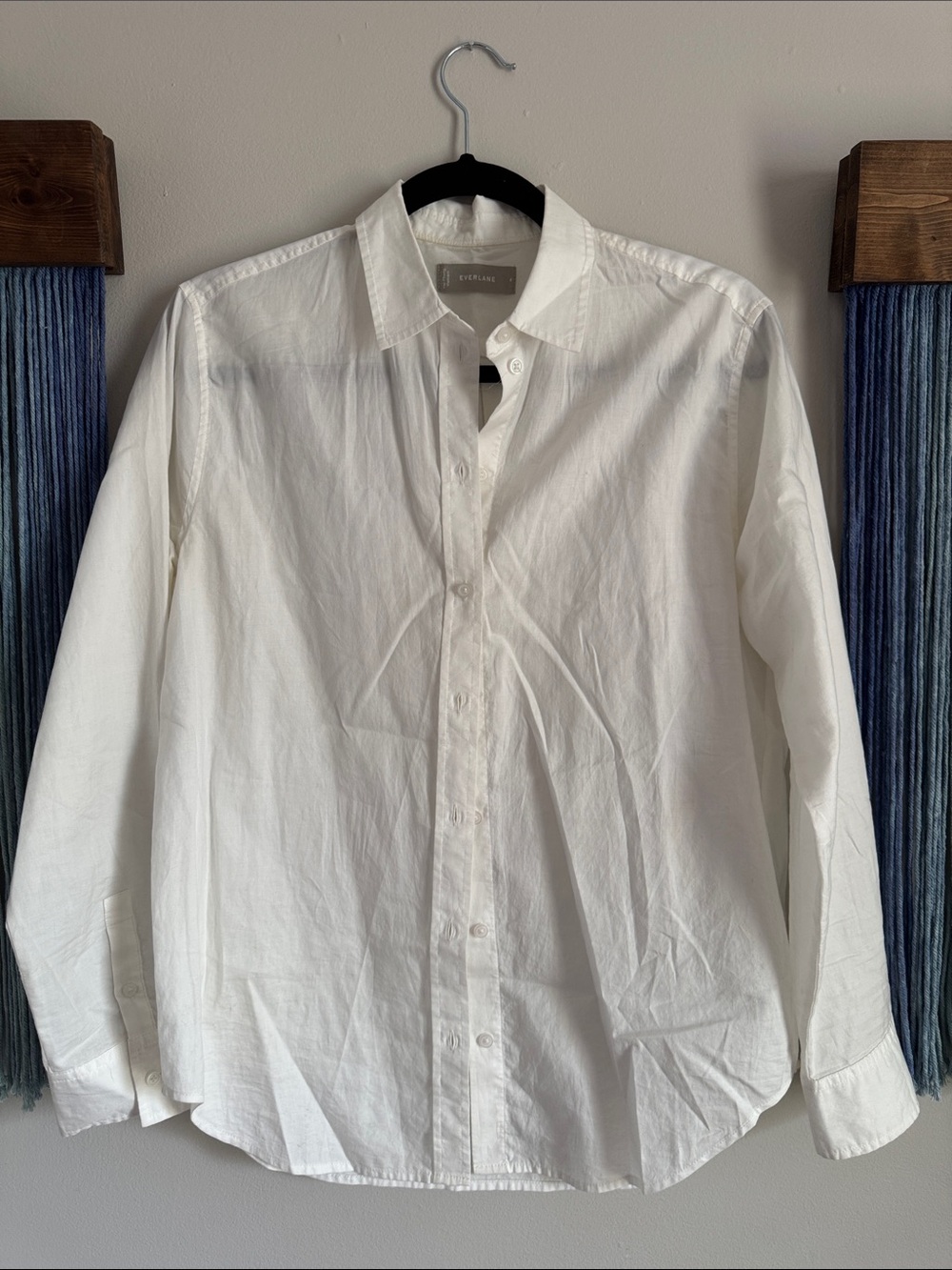 Everlane 100% cotton White Button-Down Shirt